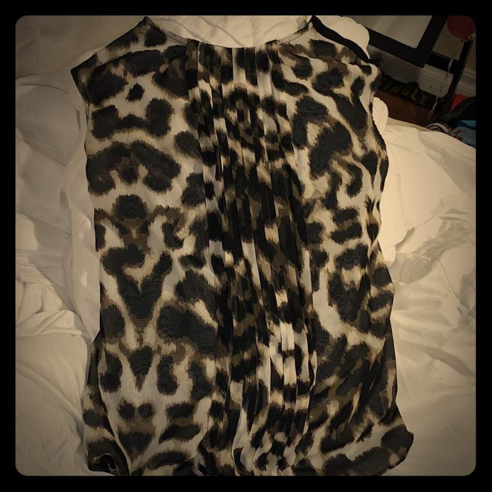 Women’s cheetah blouse